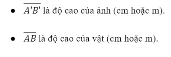 công thức thấu kính