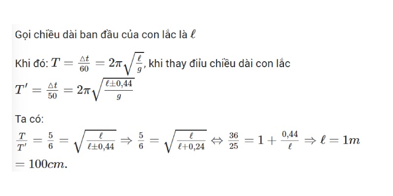 Tổng hợp công thức tính tần số góc chuẩn nhất hiện nay