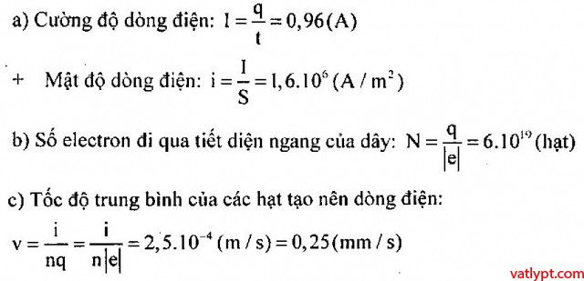 chuyên đề điện lượng