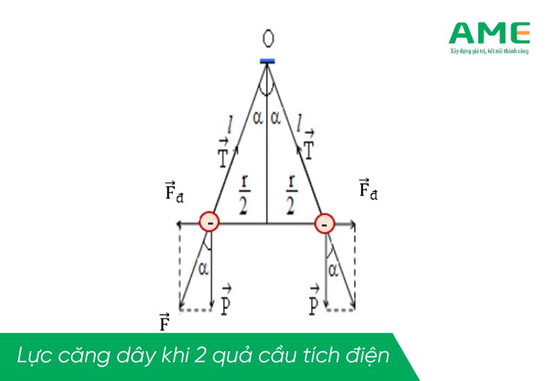 Công thức tính lực căng dây và phương pháp giải bài tập vật lý cơ bản