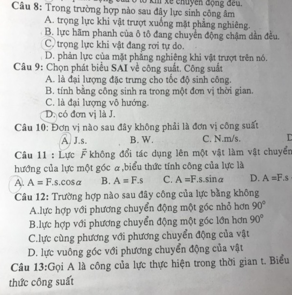 tính công bằng không